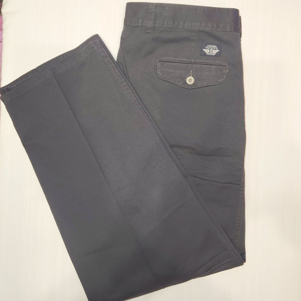 Docker's Men's 100% Cotton Pants W/ Front 36/29 Nwot